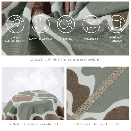 BASSDASH 4 Pack UPF 50+ UV Protection Neck Gaiter Sun Protector for Fishing Hunting Kayaking Hiking Cycling Outdoor