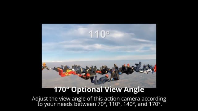 AKASO Brave 4 Action Camera 4K 30fps Ultra Hd Video 20MP Photo, EIS, WiFi Remote Control, Waterproof Underwater Camera for Snorkel, Travel, Motorcyc, Other Sports, 2xBatteries, Helmet Accessories Kit