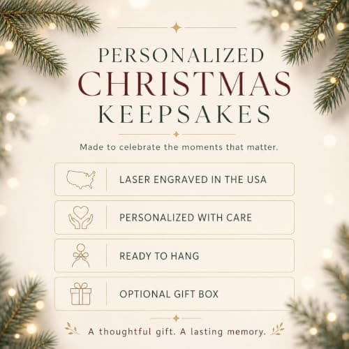 Personalized Christmas keepsake for a family of 6; a meaningful gift for parents, children, grandparents and growing families Personalized Family of 6 Ornament - Reading in Bed Family B0BGCVH47G