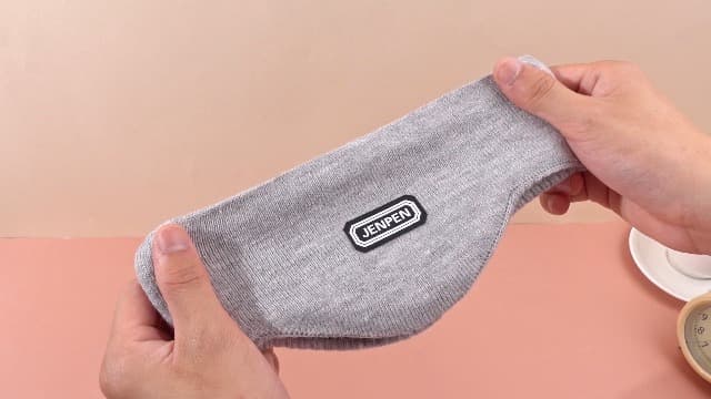 JenPen 3 Pcs Double-layer Ear Muffs for Winter Ear Warmers Headband for Men Women Knit Fuzzy Lined for Adult Running Cycling Ski (Black,Light Grey,Navy Blue)