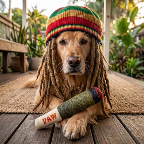 Doggy Doobie - Funny Dog Toys - Plush Squeaky Toys for Medium, Small and Large - Cool Stuffed Cute Gifts for Dog Birthday