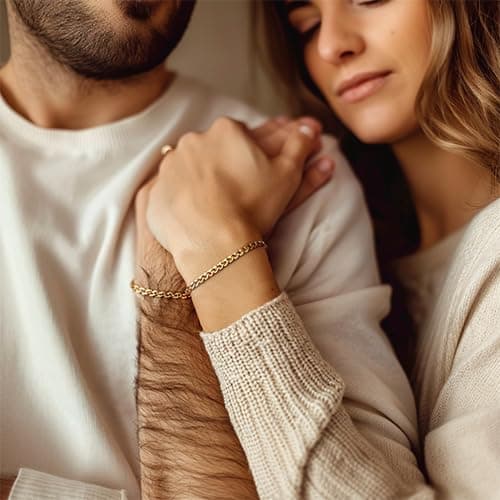 Permanent Bracelet Kit – DIY Bracelet Making Kit For Couples, Friendship Bracelets – Gift for Anniversary, Valentine’s Day & Date Night Activity - His and Her Bracelets