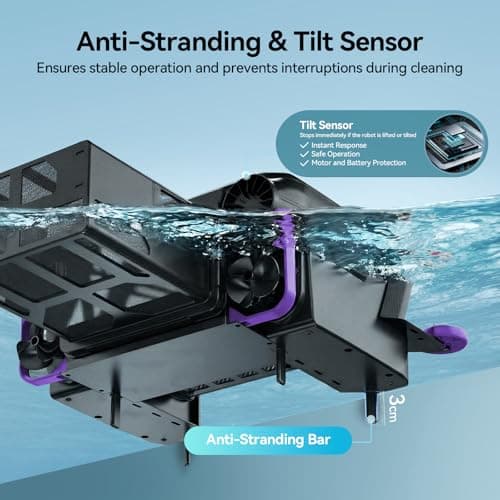 Solar-Powered Robotic Pool Surface Skimmer Cleaner with 24/7 Continuous Cleaning and Re-Engineered Twin Salt Tolerant Motors, Dual Charging,Smart Obstacle Avoidance, 150-um Filtration