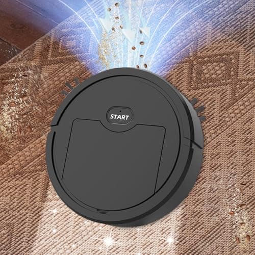 Robot Vacuum and Mop, Robot Vacuum Cleaner, Smart Automatic Sweeping, Multifunctional Structure, Compact & Mini Size, Quality Effecient Cleaning, Lazy-Friendly Cleaning Solution