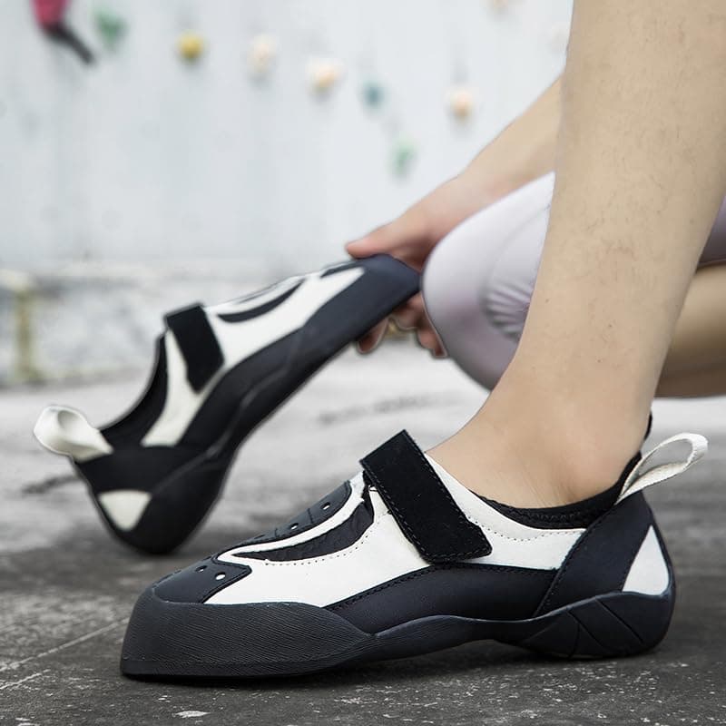 Generic PANYANHU Rock Climbing Shoes for Men Rock Climbing & Bouldering Shoes for Indoor Outdoor Climbing Womens Sticky Rubber Climbing Boots