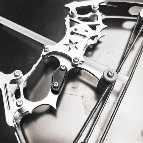 TIETHEKNOT Archery Bow Set Left and Right Hand Compound Bow Hunting Bow Metal Material Catapult RH/LH for Practice Archery