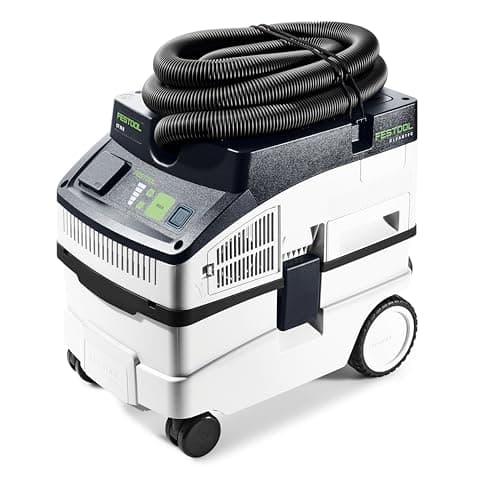 Festool 578441 CT 15 Dust Extractor – HEPA Filter, Automatic Tool Start, High-Power Suction & AutoClean System