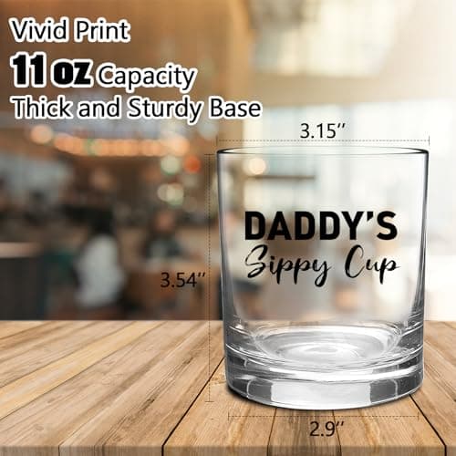 Christmas Birthday Funny Gag Gift Ideas for Expecting Father First New Dad - Bourbon Scotch Presents Christmas Dad Gifts for New Dad Boyfriend Husband Men from Daughter Wife B0CQBXCP93