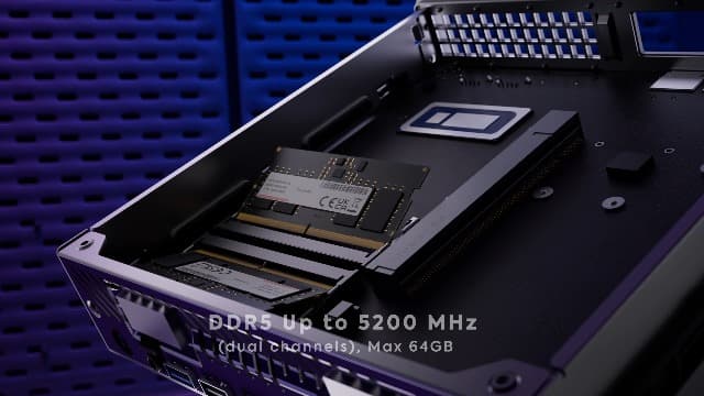 MINISFORUM MS-01 Mini Workstation Core i9-13900H 32GB RAM 1TB SSD Mini PC, HDMI+2X USB4 8K Display, 2x10G SFP+ Port, 2x2.5G LAN Port, Support M.2 2280/22110/U.2 SSD/RTX 3050 Graphics Cards