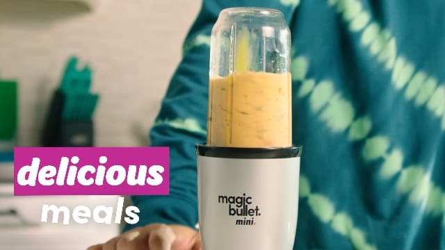 Magic Bullet Blender, Small, Silver, 11 Piece Set