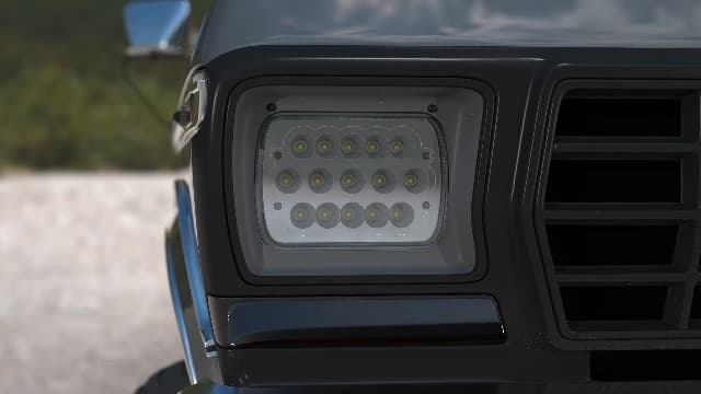 KASLIGHT H6054 LED Headlights,Pair Rectangular 5x7 7x6 LED Headlight Hi/Low Sealed Beam Replacement Headlamp Compatible with Jeep Wrangler YJ XJ Chevy Express Ford GMC Savana Toyota Pickup Truck Van