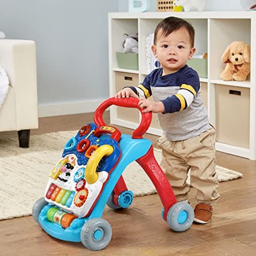 VTech Sit-to-Stand Learning Walker (Frustration Free Packaging), Blue