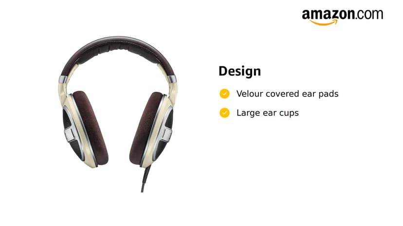 Sennheiser HD 599 Open Back Headphone, Ivory