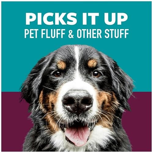 Scotch-Brite Pet Hair Pickup Extra Sticky Lint Roller, Designed for Removing Fur + Fluff on Couches, Clothes, Dog and Cat Beds, & More, 1 Pack, 95 Easy-Tear Adhesive Sheets Total