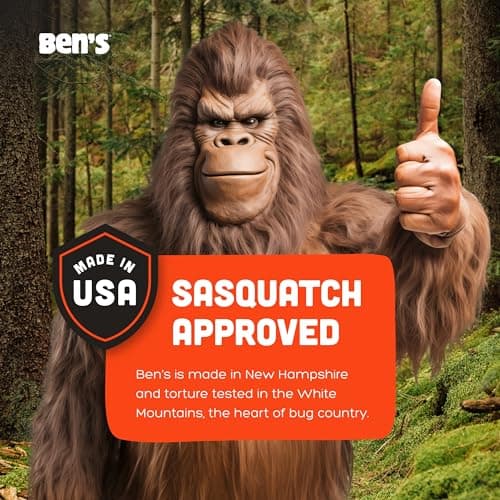 Ben's Hunting Formula - Tick & Mosquito Repellent for Up to 12 Hours of Protection - 20% Picaridin Bug Spray with Pump Spray - Sweat-Resistant - 3.4 oz (3 Pack)