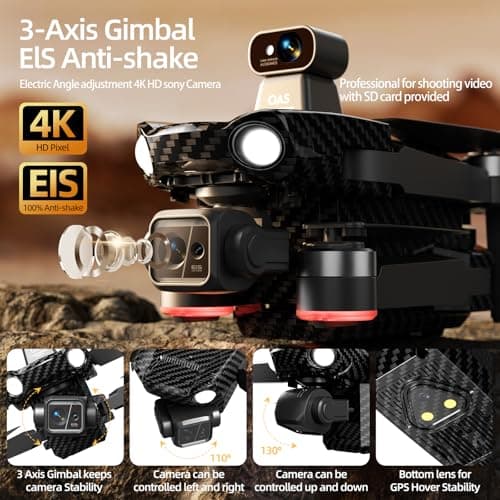 Bingchat 2026Upgraded Tablet Remote Professional Drones with Camera for Adults 4K HD, 360°Obstacle Avoidance, 3 Axis Gimbal, Payload Release, Up to 5 Miles Range, 84 Minutes Two Batteries, High Wind Resistance, Rainproof, Time-lapse, Follow Me