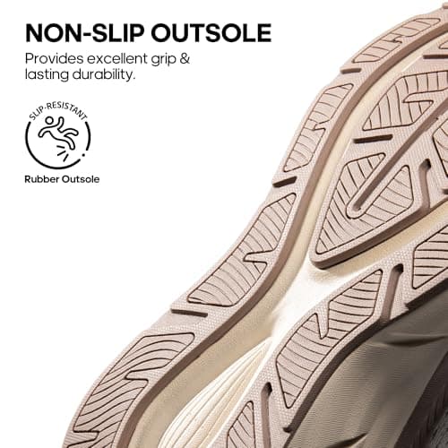 NORTIV 8 Women's Walking Shoes Cushion Comfortable ActiveBreeze Running Tennis Shoes Non-Slip Workout Gym Sports Athletic Breathable Fashion Sneakers