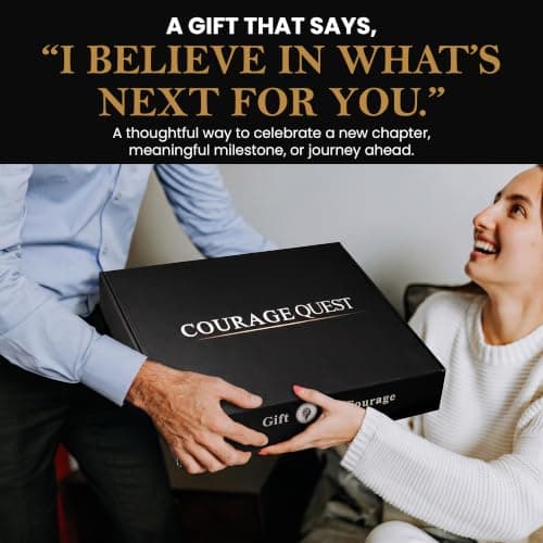 Book + Author's Note + Envelope. Gift for Late Teens & Young Adults: Graduation, Birthdays, College, Internships & First Jobs COURAGEQUEST Gift for Late Teens & Young Adults, Confidence and Purpose B0GYRL14C9