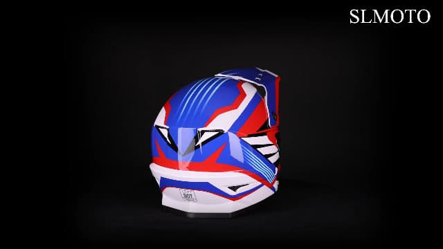 SLMOTO Youth ATV Helmet DOT Youth Kids Motocross Offroad Street Dirt Bike Helmet Motorcycle ATV Full Face Helmet with Goggles Gloves, Matte Black Small