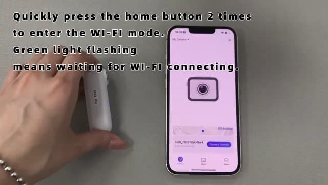 Vauvinmaic 4K Mini Body Camera 64GB, Thumb Size WiFi POV Cam, Waterproof Wearable Hand Free Portable Action Cam, Ultra Wide Angle View, Mount Anywhere for Pets, Cycling, Swimming, Vlogging, Black