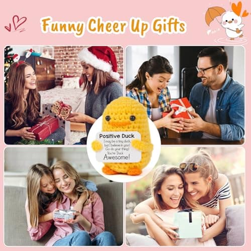 MBL Birthday Gifts for Her Women – Back to School Thank You Appreciation Get Well Emotional Inspirational Support Funny Duck Pickle Potato Dumpster Nuggets Present for Him Men Friend Teacher Coworker