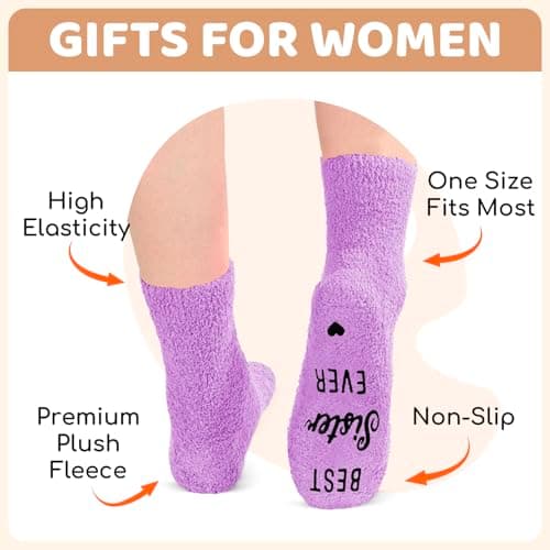 HAPPYPOP Mothers Day Socks - Sisters Aunt Gifts, Gifts for Sister Daughter Mother in Law