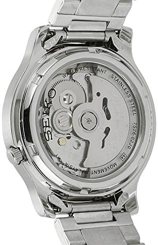 SEIKO 5 Men's SNK793 Automatic Stainless Steel Watch with Blue Dial