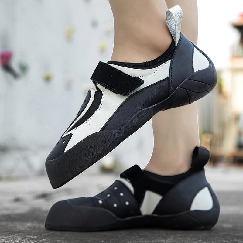 Generic PANYANHU Rock Climbing Shoes for Men Rock Climbing & Bouldering Shoes for Indoor Outdoor Climbing Womens Sticky Rubber Climbing Boots