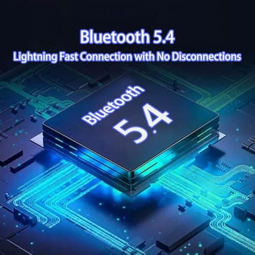 BSWLMDD Wireless Bluetooth 5.4 Earbuds 28-Hour Battery Life Hi-Fi bass Earbuds Waterproof LED Display Charging case Included in-Ear Design with Microphone Compatible with Phones/Computers/Sports
