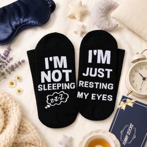 Personalized Fathers Day Gift for Dad Husband, Christmas Stocking Stuffers for Men; Comfortable and Soft Novelty socks Niorasen Birthday Gifts for Men Husband Gamer Teen Boys, Cotton Funny Socks B0D5LZSVSV