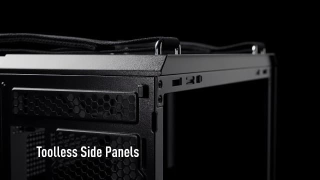 ASUS TUF Gaming GT501 Mid-Tower PC Case for up to EATX Motherboards with USB 3.0 Front Panel, Smoked Tempered Glass, Steel Construction, and Four Case Fans