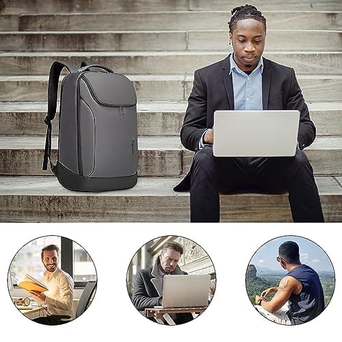 BANGE Business Commute Backpack Waterproof fit 15.6 Inch Commute backpack,Travel Durable Backpack