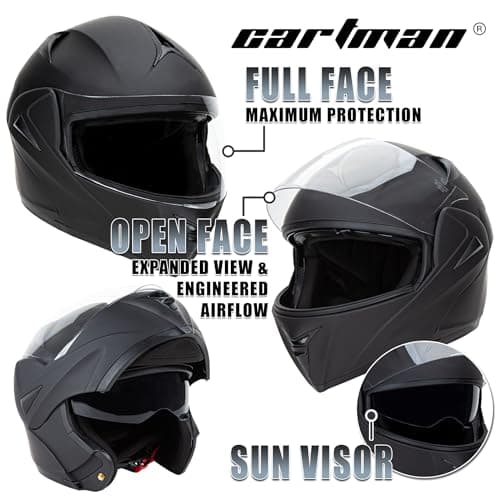 DOT Approved Full Face Motorcycle Helmet with Flip Up Dual Visor ，Full Face Motorcycle Helmet with Flip Up Dual Visor
