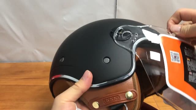 Open Face Motorcycle Helmet for Adults, DOT Approved,3/4 Retro Vespa Helmet, Dual Visors Men's and Women's Motorbike Casco for Moped Cruiser Bobber and Chopper