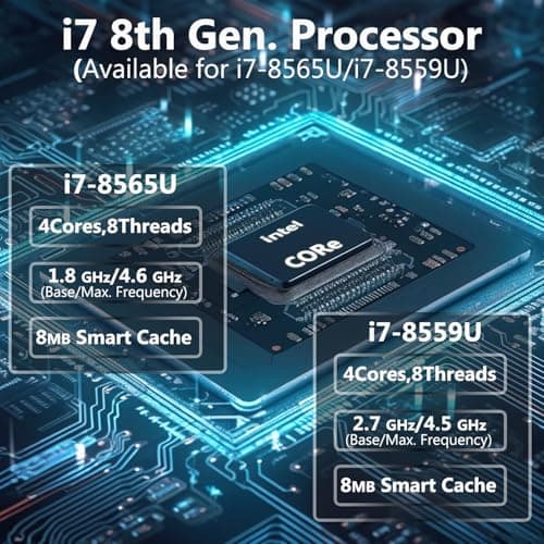 KINGDEL Fanless Industrial Computer, Mini PC, core i7 8th Gen. CPU, 16GB RAM 512GB NVMe SSD, 4K: 4096x2304, HD Port, VGA, 4xUSB 3.0, 2xCOM RS232, WiFi+Bluetooth, Metal Case