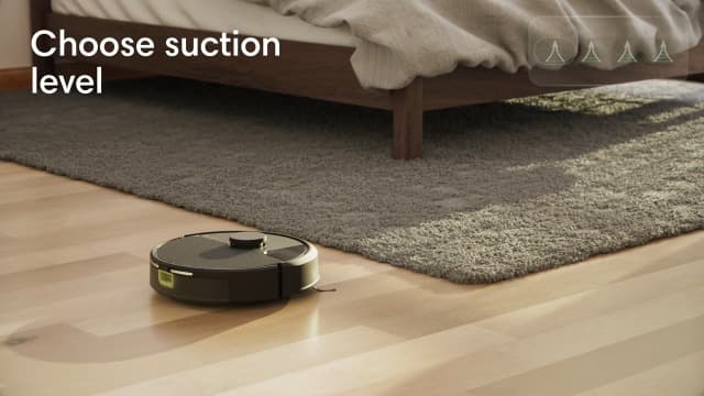 iRobot Roomba 105 Vac Robot Vacuum - Easy to use, Intense Power-Lifting Suction, LiDAR Navigation, Multi-Surface Cleaning, Cleans in Neat Rows, Self-Charging