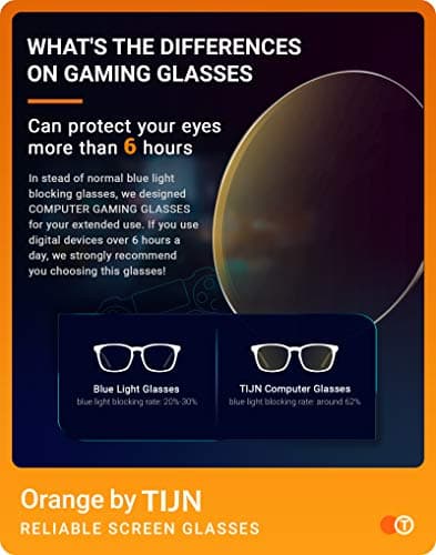 TIJN Gaming Glasses Blue Light Blocking Glasses for Women Men Nerd Eyeglasses Screen Fatigue Anti UV Glare (Leopard(Gaming Glasses))