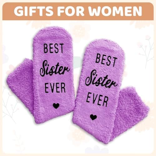 HAPPYPOP Mothers Day Socks - Sisters Aunt Gifts, Gifts for Sister Daughter Mother in Law