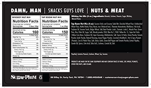 Beef Jerky Gift Basket for Men with Nuts - 12pc Meat Snack Food Variety Box, Unique Food Gift Idea for Birthday, for Husband, Family, Care Package for Guys, Adults