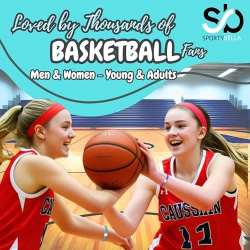 Sportybella Unisex Basketball Charm Bracelet - Adjustable Friendship Bracelet With Basketball Charm