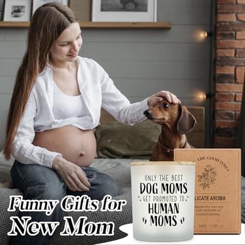 Mother to Be Gift First Time, Birthday, Mothers Day, Christmas, Congrats on New Mama, Pregnant Wife, Friend, Maternity Candle Pregnancy Gifts for Expecting Mom, Newly Pregnant Women, Daughter B0CX8XP3S4