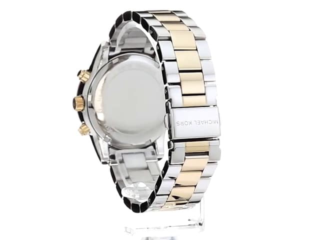 Michael Kors Bryant Chronograph Women's Watch, Stainless Steel and Pavé Crystal Watch for Women