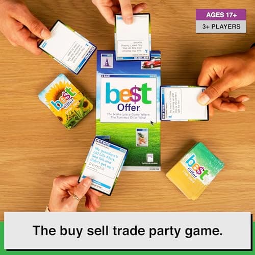 The Buy Sell Trade Game - Adult Card Games for Game Night by What Do You Meme?®+