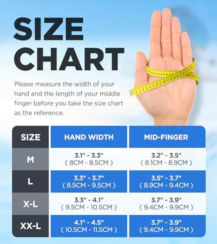 UMEWARM 10℉ Waterproof Winter Gloves Men, Touchscreen Fingers Snow Ski Gloves Women, 5-Layer Touch Screen Cold Weather Gloves