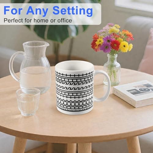 Funny Birthday Gifts for Women, Hidden Message Ceramic Coffee Mug，Coffee Lover White Elephant Gifts for Adults Men，Unique Office Prank Gag Gifts for Coworkers Christmas