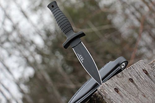 Smith & Wesson 9" H.R.T Double Edged Boot Knife with High Carbon Stainless Steel Blade