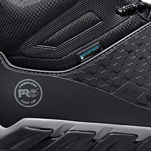 Timberland PRO mens Ridgework Composite Safety Toe Waterproof Industrial Hiker Work Boot