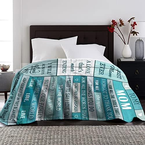 Gifts for Mom, Birthday Gifts for Moms, Mom Birthday Gift for Valentines Christmas Mothers Day, Mommy Blanket 60”x50”