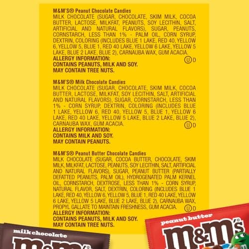 Real Milk Chocolate, Peanut, and Peanut Butter Candy, Individually Wrapped Packs for Sharing at Parties, Baking and Gifting M&M'S Milk Chocolate Candy, Bulk Candy Variety Pack, Full Size, Pack of 18 B004SK4KIG