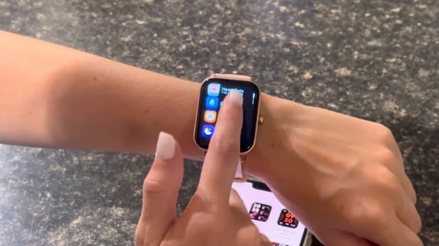 Smart Watch for Women Android & iPhone, Alexa Built-in, IP68 Waterproof Activity Fitness Tracker with Bluetooth Call (Answer/Make), 1.8" Smartwatch with Heart Rate/SpO2/Sleep Monitor, 100+ Sports Mode